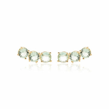 Brinco Ear Cuff Light Blue - Laure Joias