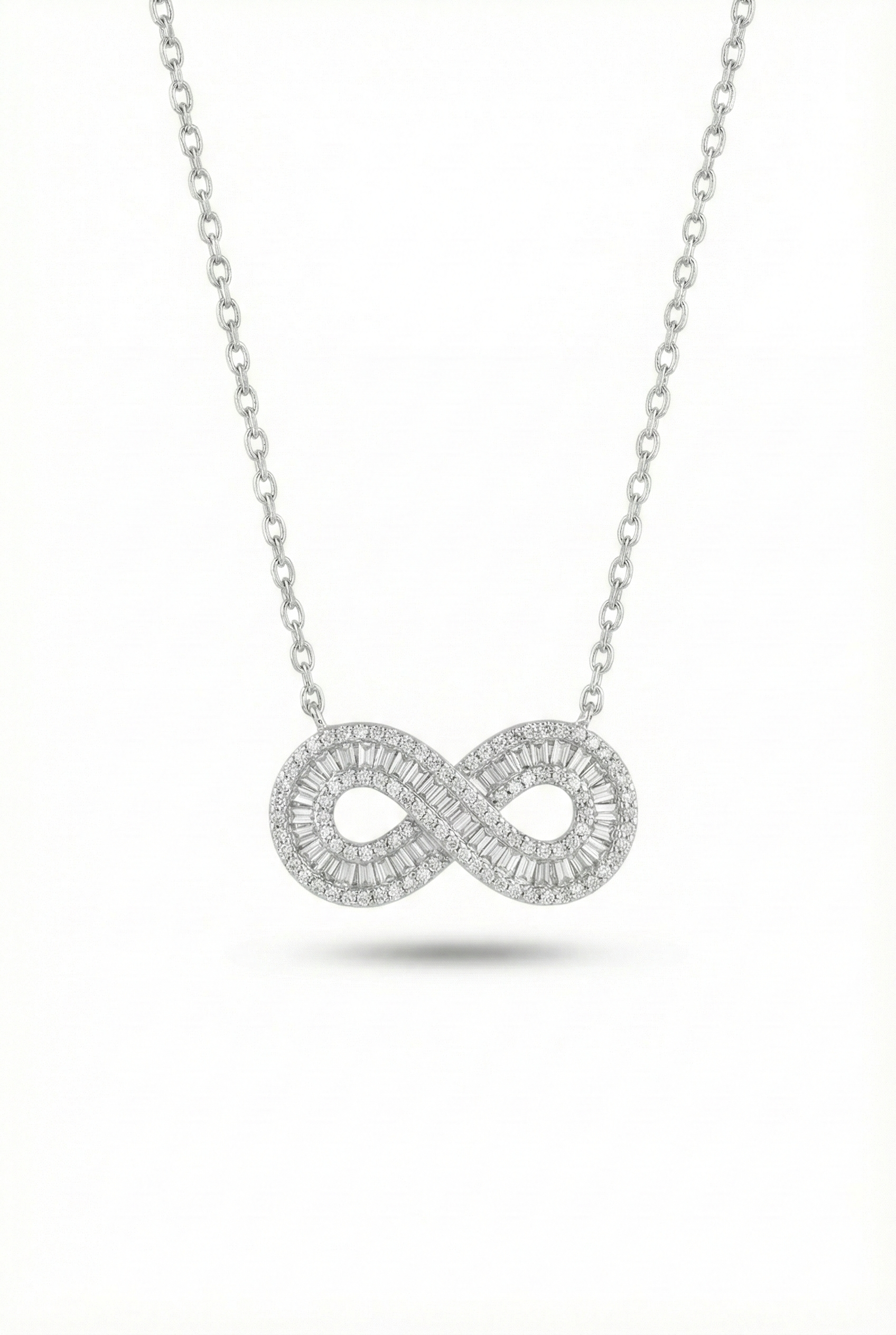 COLAR INFINITO BAGUETE - Laure Joias