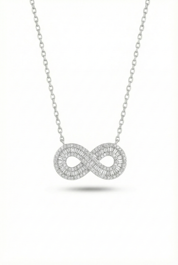 COLAR INFINITO BAGUETE - Laure Joias