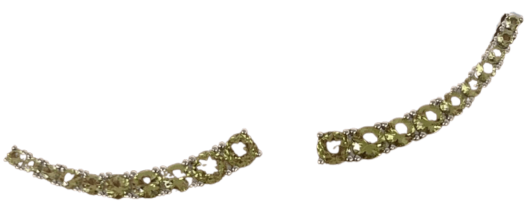 Brinco Ear Cuff Fio Verde