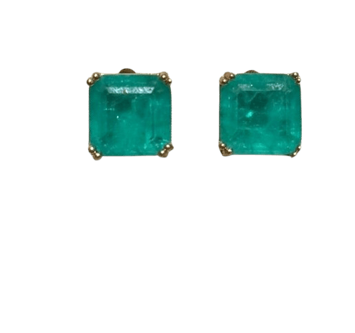 Brinco Quadrado Turmalina Paraíba