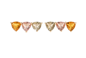 Brinco Ear Cuff Corações